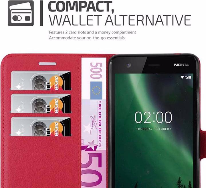 Image du produit Cadorabo Book avec fonction stand Cover (Nokia 2.1)