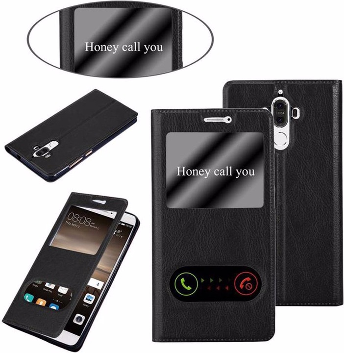 Produktbild Cadorabo Book mit View Doppelfenster Cover (Huawei Mate 9)