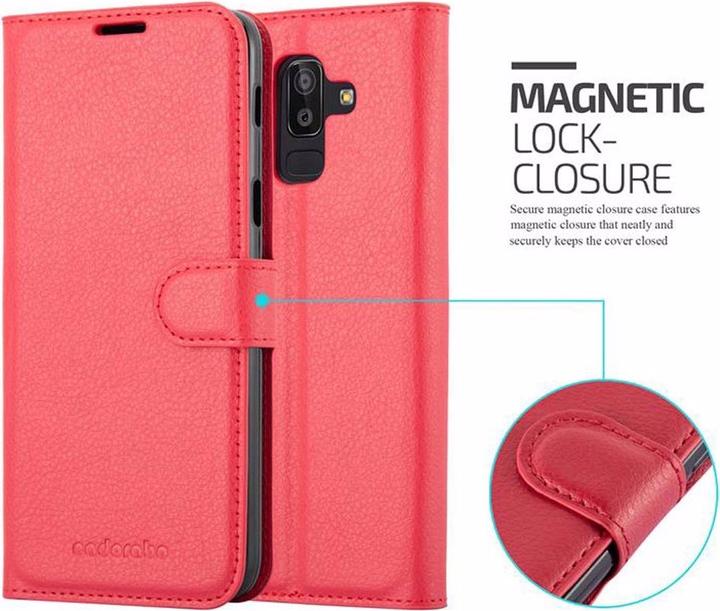 Produktbild Cadorabo Book mit Standfunktion Cover (Samsung Galaxy J8 (2018))