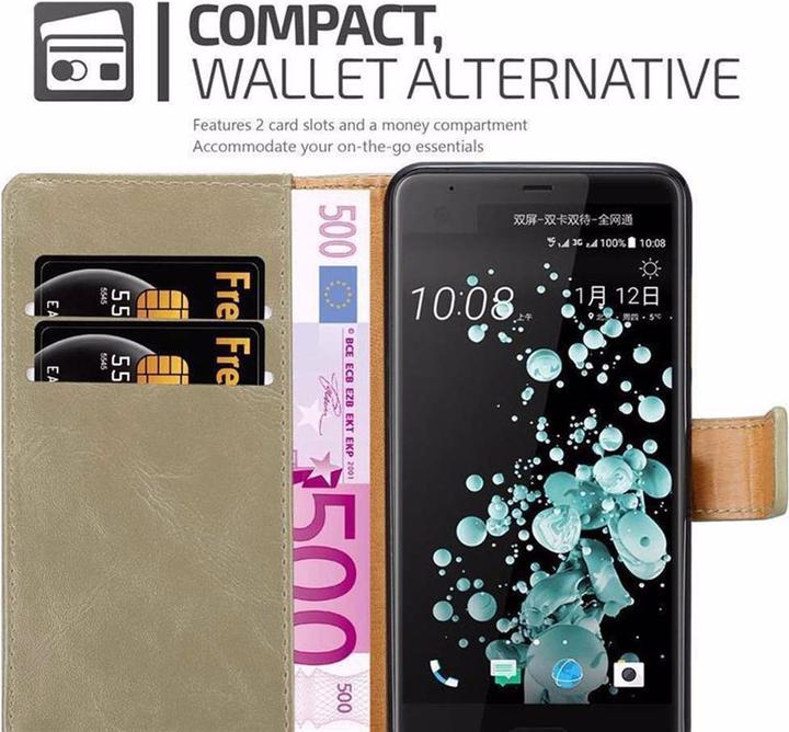Image du produit Cadorabo Book Couverture de luxe (HTC U Ultra)