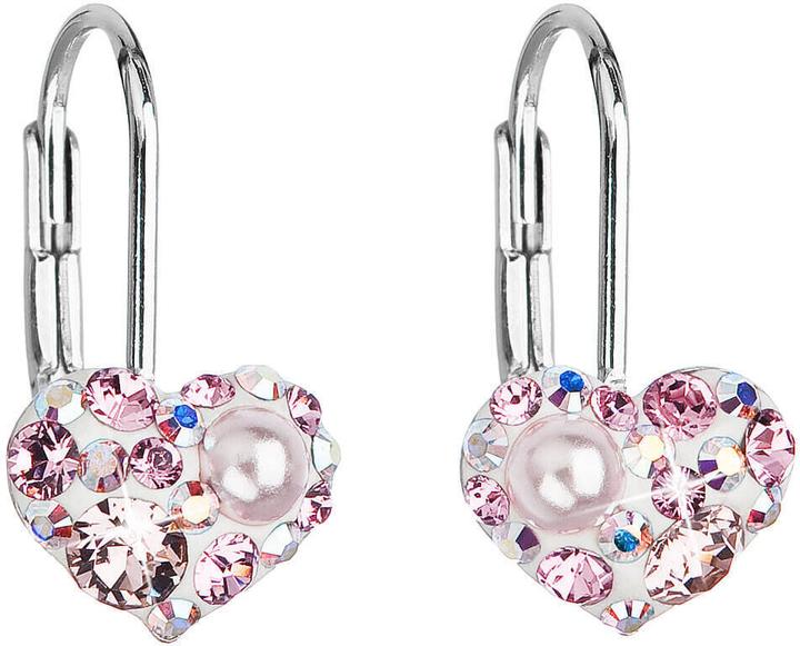 Immagine prodotto Evolution Group Orecchini a cuore 31125.9 rosa chiaro (L)