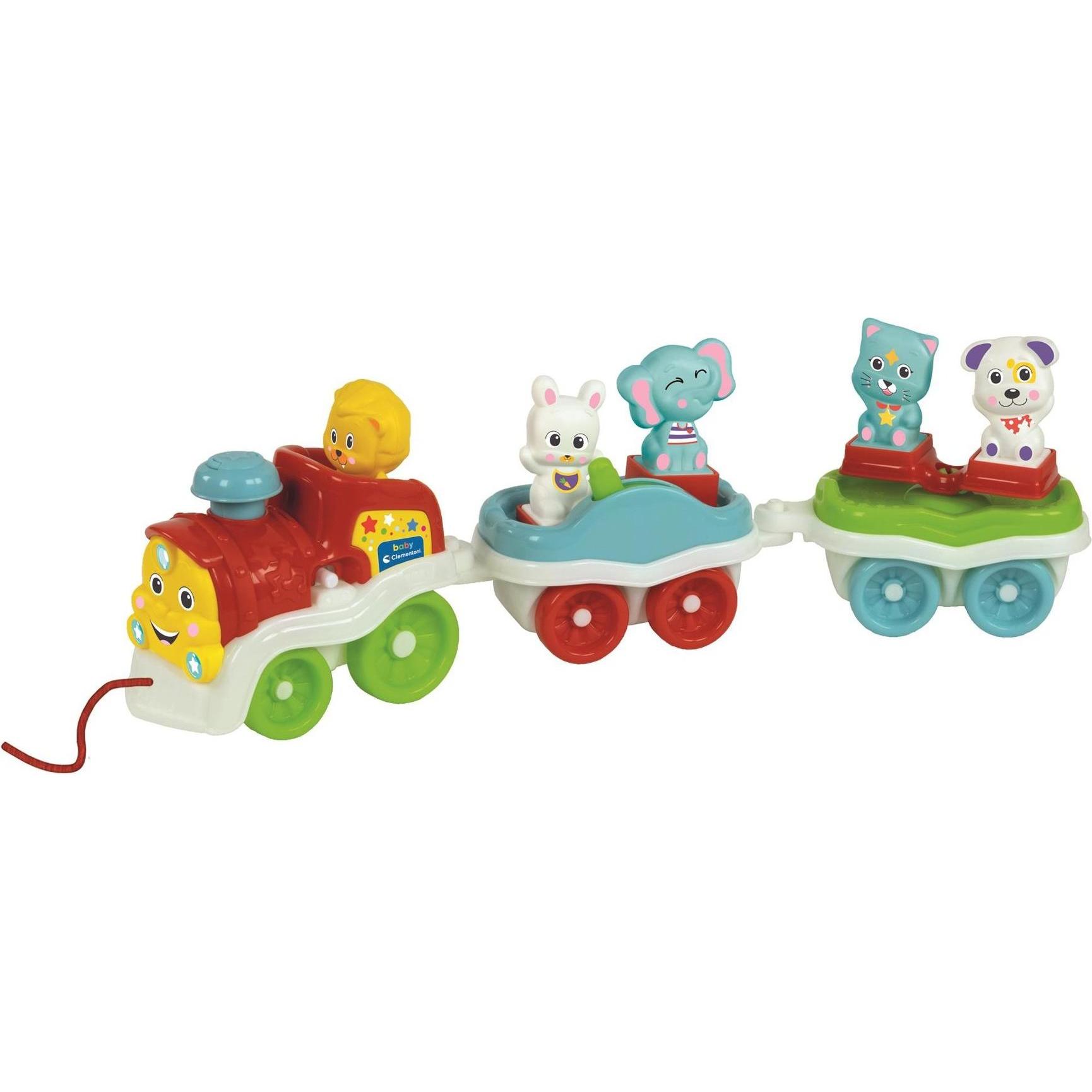 Clementoni, Druckerpatrone, Baby Animal Train Interactive 3in1