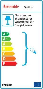 Energie-Label Artemide Teti (E27)