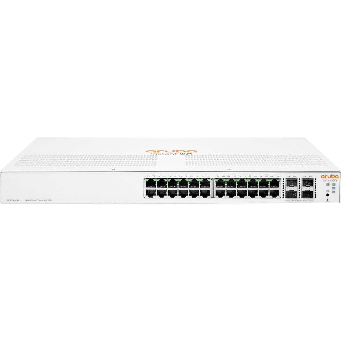 HP Instant On 1930 24G Class4 (24 Ports), Netzwerk Switch, Grau