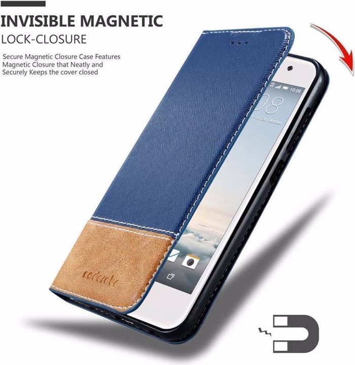 Actual product image Cadorabo Book X Wallet Cover (HTC One A9)