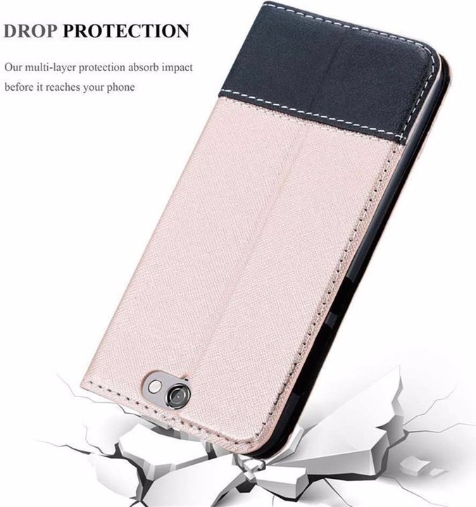 Produktbild Cadorabo Book X-Wallet Cover (HTC One A9)