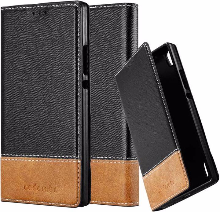 Produktbild Cadorabo Book X-Wallet Cover (Huawei Ascend P7)