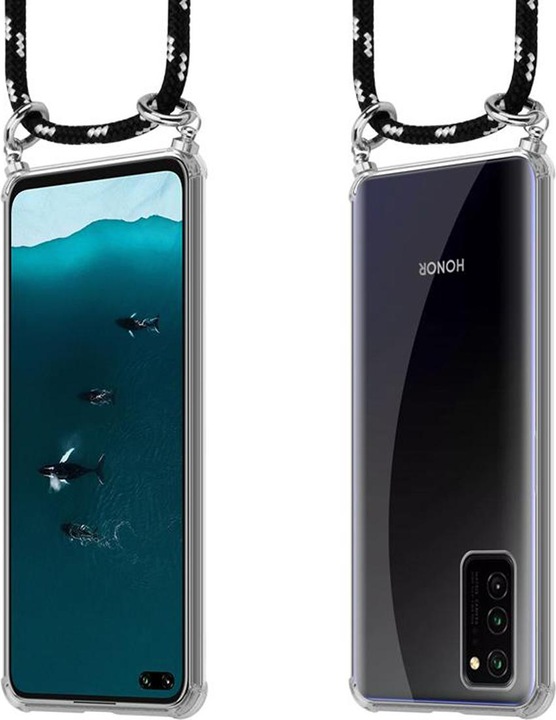 Produktbild Cadorabo TPU Handy Kette SILBER Cover