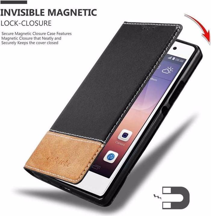 Produktbild Cadorabo Book X-Wallet Cover (Huawei Ascend P7)