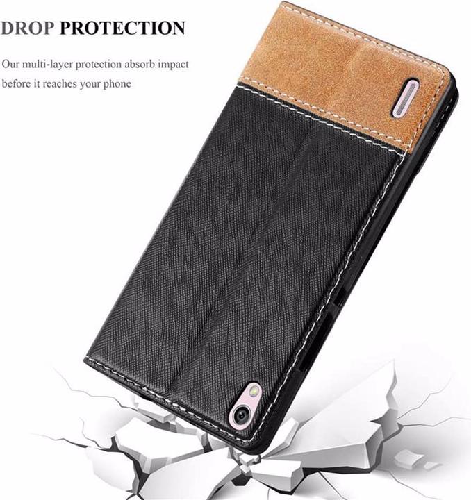 Produktbild Cadorabo Book X-Wallet Cover (Huawei Ascend P7)