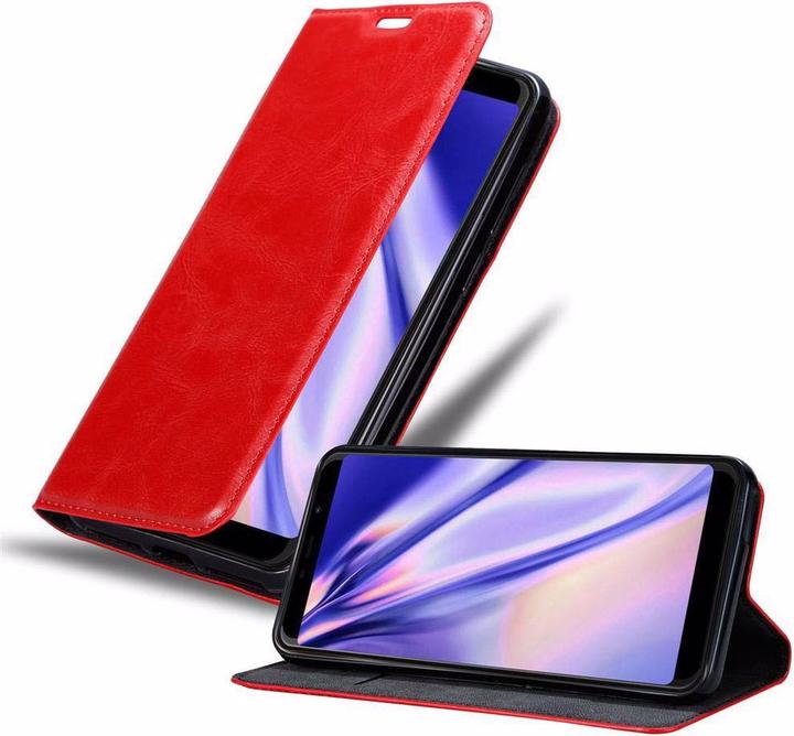 Actual product image Cadorabo Book Invisible Magnet Cover (Wiko View Max)