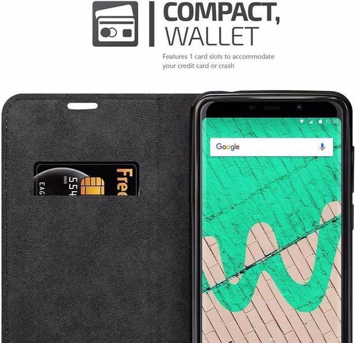 Actual product image Cadorabo Book Invisible Magnet Cover (Wiko View Max)