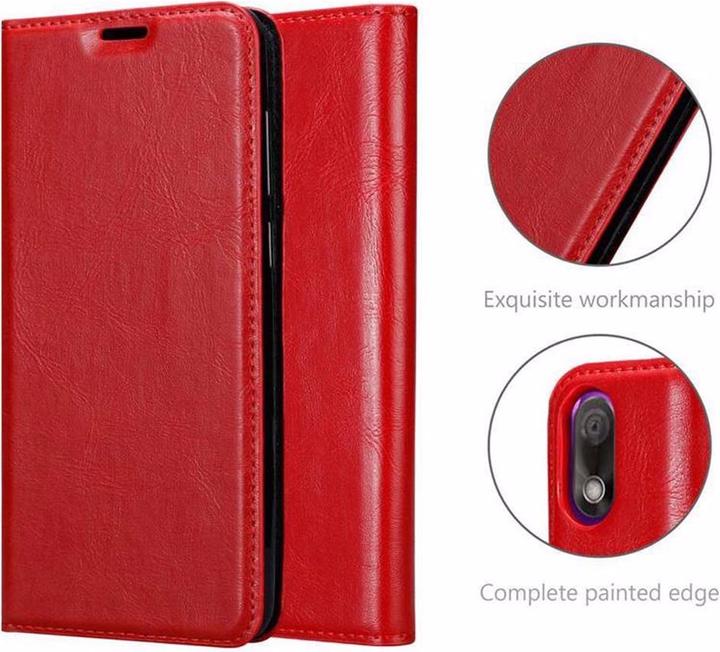 Actual product image Cadorabo Book Invisible Magnet Cover (Wiko View Max)