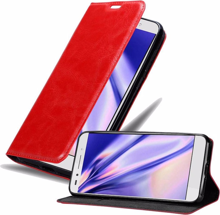 Actual product image Cadorabo Book Invisible Magnet Cover (Honor 7)