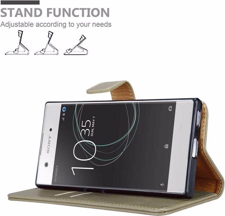 Actual product image Cadorabo Book Luxury Cover (Sony Xperia XA1)