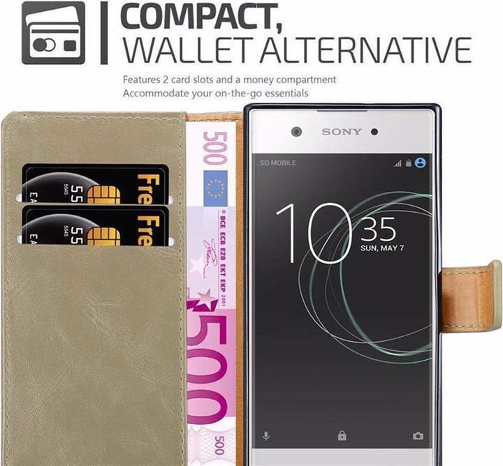 Actual product image Cadorabo Book Luxury Cover (Sony Xperia XA1)
