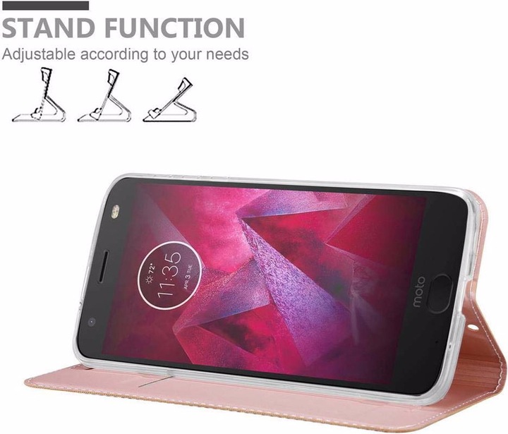 Produktbild Cadorabo Book Classy Style Cover (Motorola Moto Z)