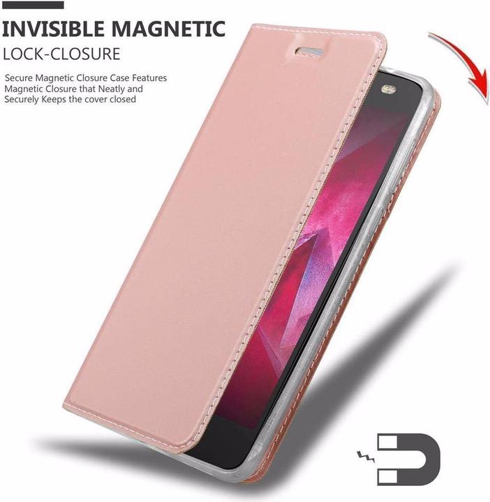 Actual product image Cadorabo Book Classy Style Cover (Motorola Moto Z)