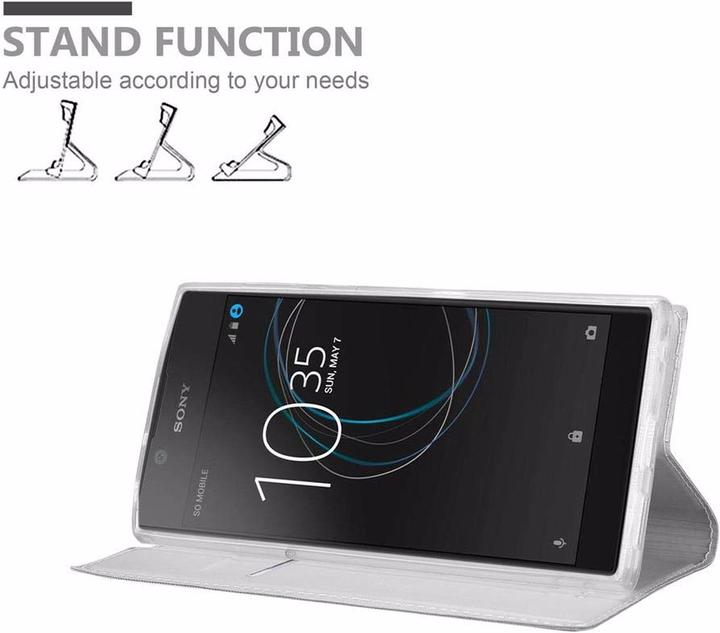 Actual product image Cadorabo Book Classy Style Cover (Sony Xperia L1)