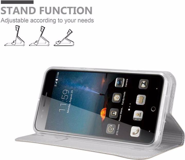 Produktbild Cadorabo Book Classy Style Cover (ZTE Blade A612)