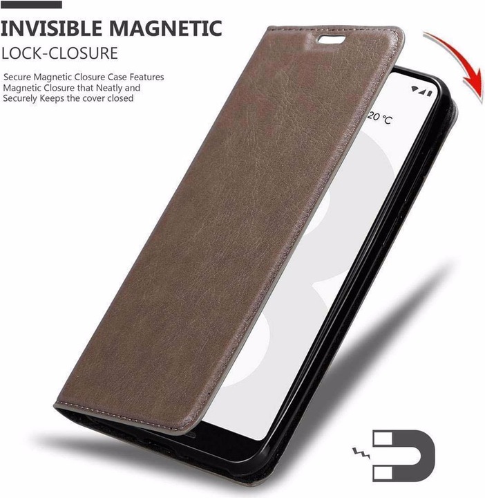 Actual product image Cadorabo Book Invisible Magnet Cover (Google Pixel 3 XL)