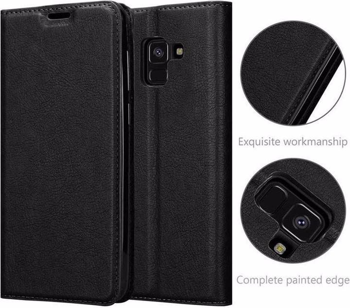 Actual product image Cadorabo Book Invisible Magnet Cover (Samsung Galaxy A8 (2018))