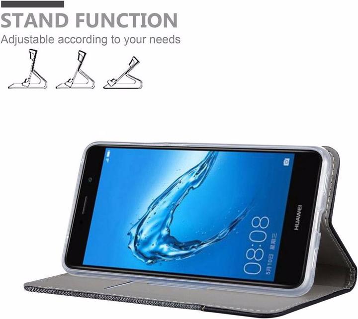 Actual product image Cadorabo Book Jeans Optics Cover (Huawei Enjoy 7 Plus)