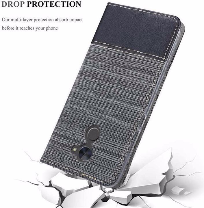 Actual product image Cadorabo Book Jeans Optics Cover (Huawei Enjoy 7 Plus)
