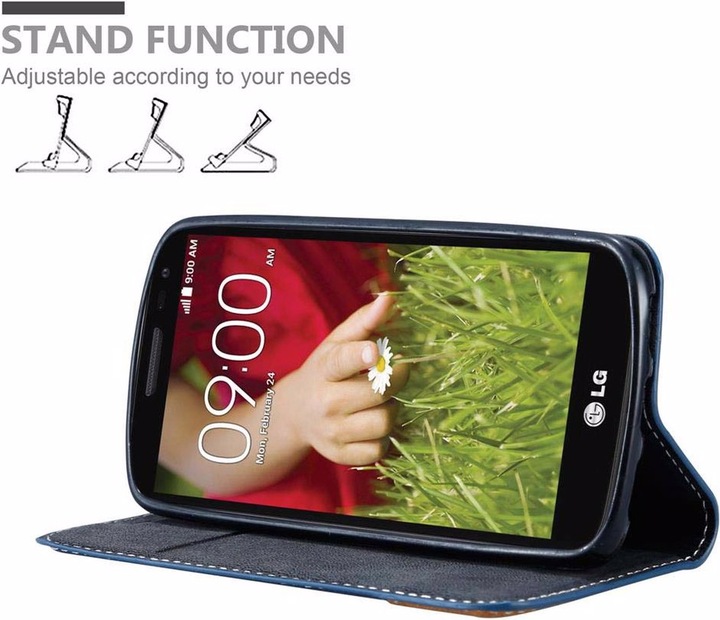 Actual product image Cadorabo Book X Wallet Cover (LG G2 Mini)
