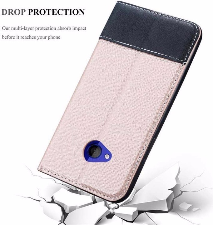 Actual product image Cadorabo Book X Wallet Cover (HTC U Play)