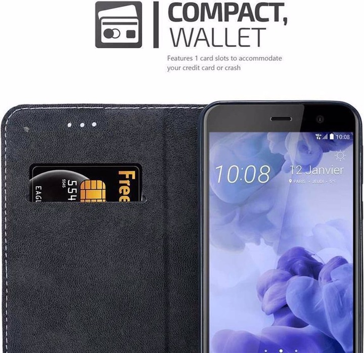 Actual product image Cadorabo Book X Wallet Cover (HTC U Play)
