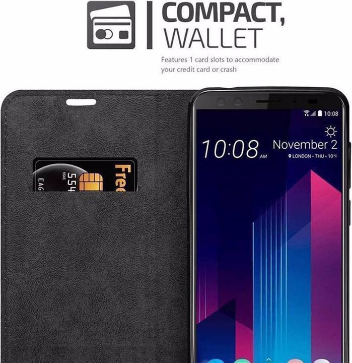 Productafbeelding Cadorabo Boek Onzichtbare Magneethoes (HTC U12+)