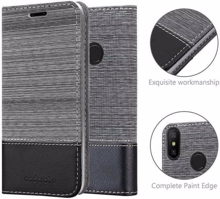 Actual product image Cadorabo Book Jeans Optics Cover (Mi A2 lite, Xiaomi Redmi 6 Pro)