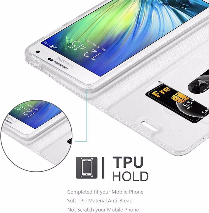 Actual product image Cadorabo Book Classy Style Cover (Samsung Galaxy A7)