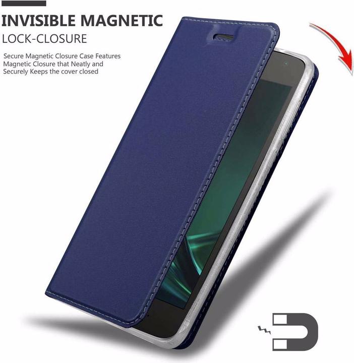 Produktbild Cadorabo Book Classy Style Cover (Motorola Moto G4 Play)