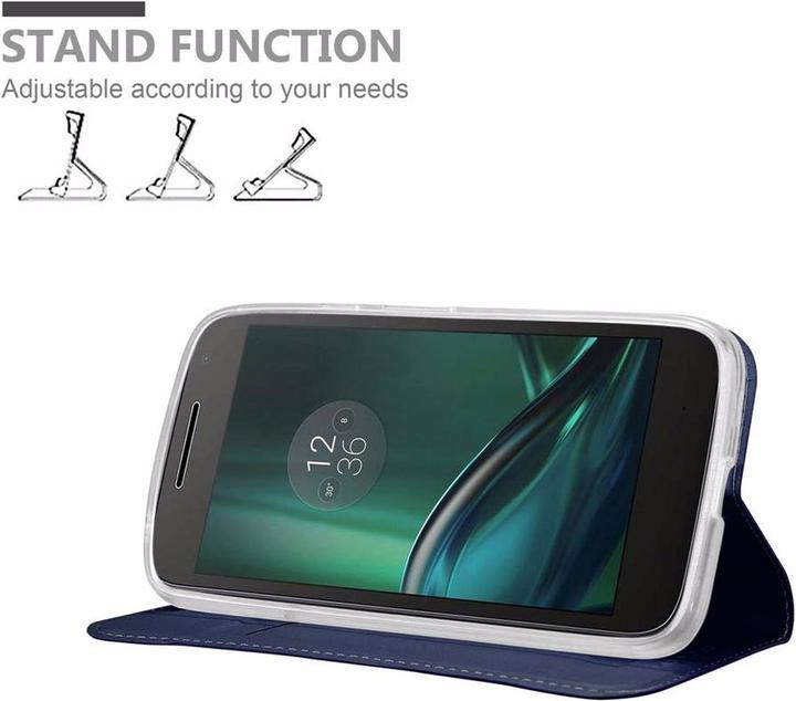 Produktbild Cadorabo Book Classy Style Cover (Motorola Moto G4 Play)
