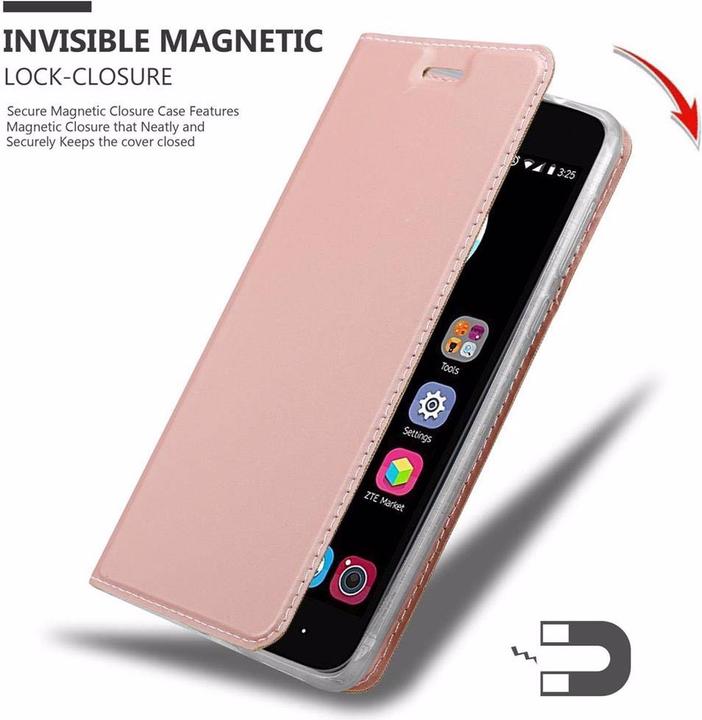 Image du produit Cadorabo Book Classy Style Cover (ZTE Blade V8)