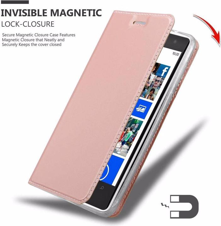 Actual product image Cadorabo Book Classy Style Cover (Nokia Lumia 1020)