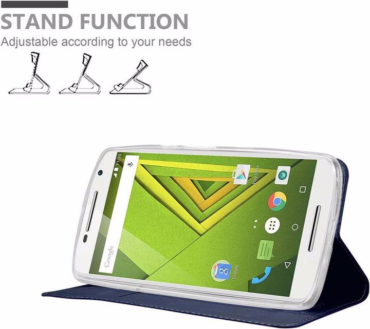 Produktbild Cadorabo Book Classy Style Cover (Motorola Moto X Play)