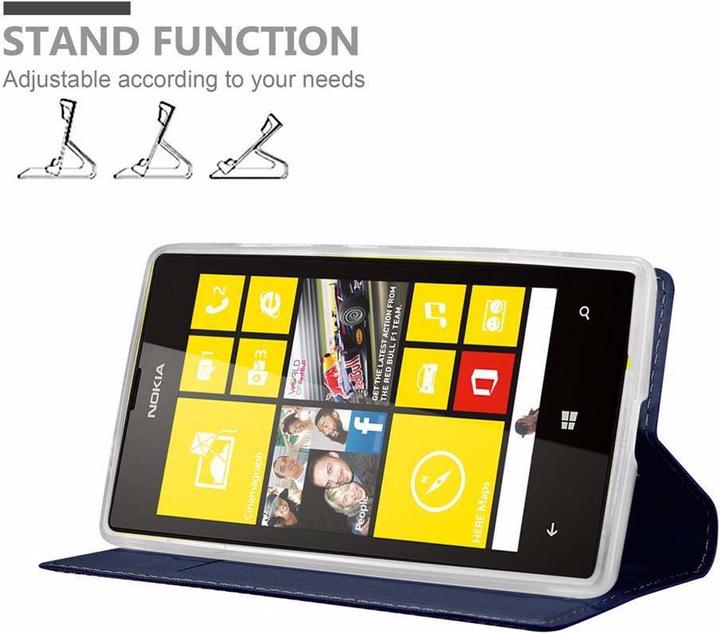 Produktbild Cadorabo Book Classy Style Cover (Nokia Lumia 520)