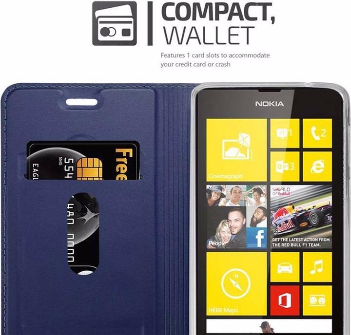 Produktbild Cadorabo Book Classy Style Cover (Nokia Lumia 520)