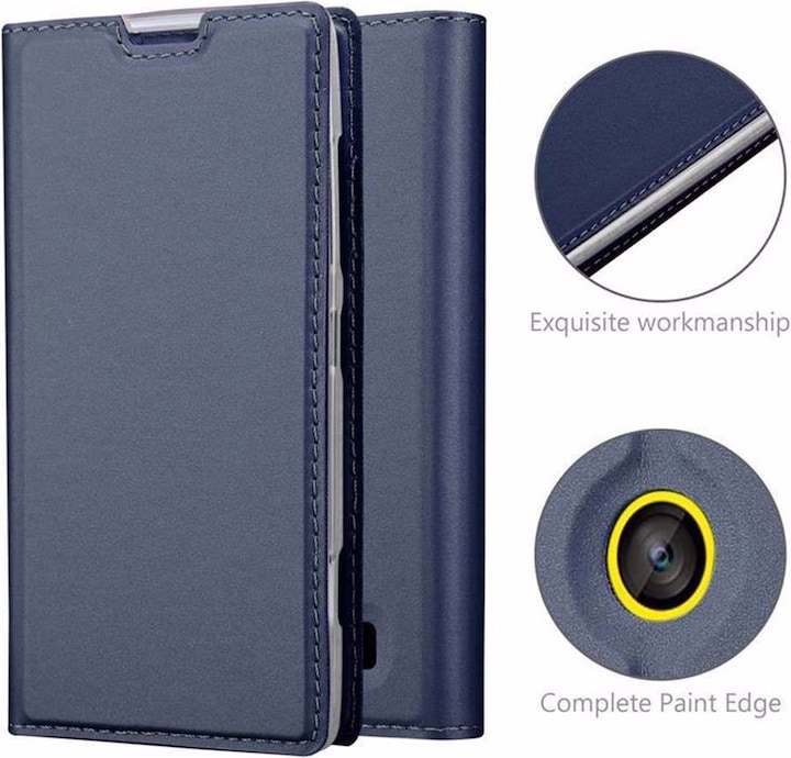 Actual product image Cadorabo Book Classy Style Cover (Nokia Lumia 520)