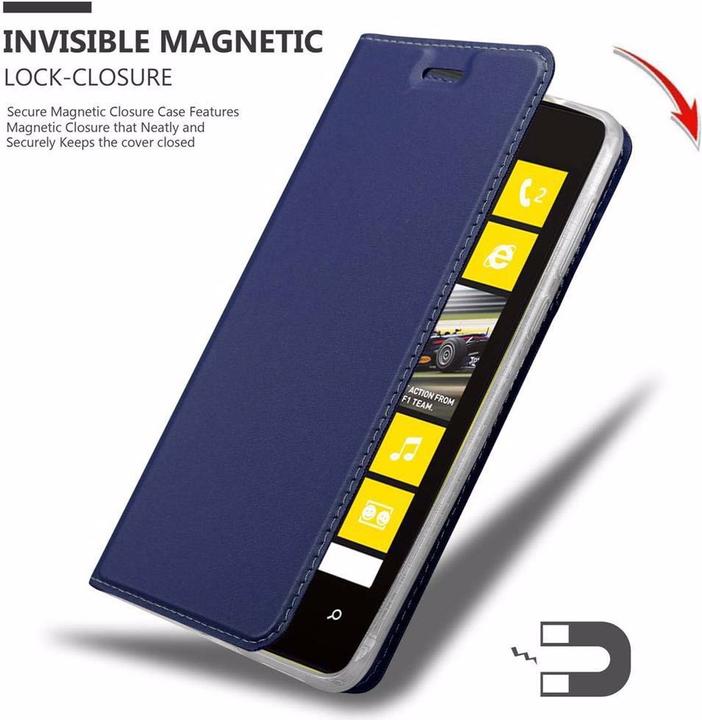 Produktbild Cadorabo Book Classy Style Cover (Nokia Lumia 520)
