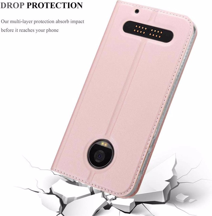 Produktbild Cadorabo Book Classy Style Cover (Motorola Moto Z2)