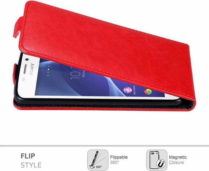 Productafbeelding Cadorabo Flip als onzichtbaar deksel (Xperia M2, Xperia M2 Aqua)
