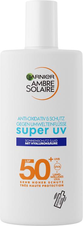 Image du produit Garnier Ambre Solaire Sensitive expert+ Anti-Oxidative Super UV (Crème solaire visage, SPF 50+, 40 ml)