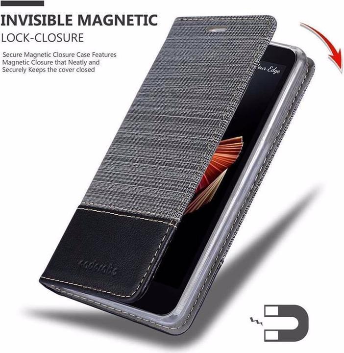 Image du produit Cadorabo Couverture look jeans Book (LG X Screen)