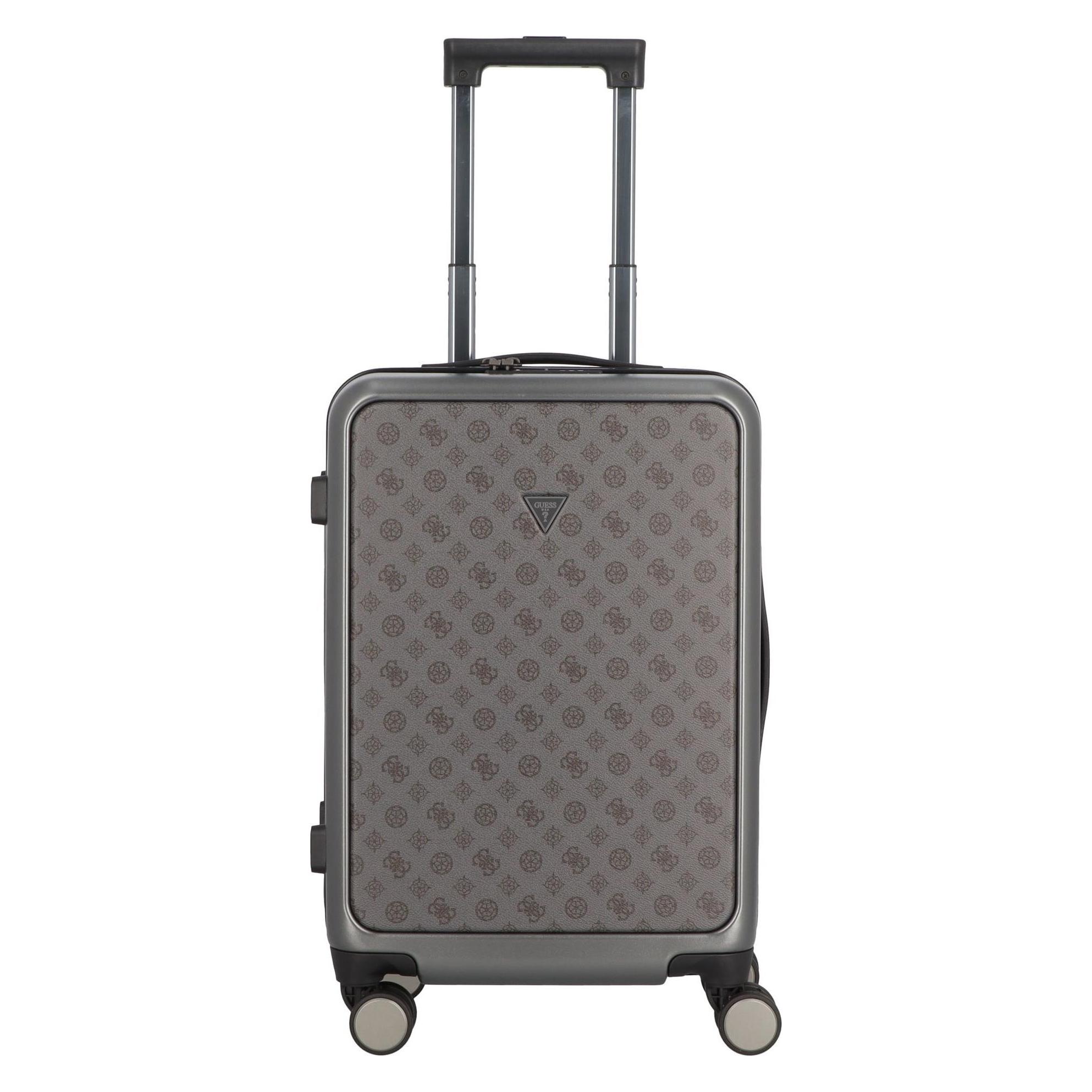 Guess, Koffer, Verona 4 Rollen Kabinentrolley 55.5 Cm, Schwarz, (33 l)