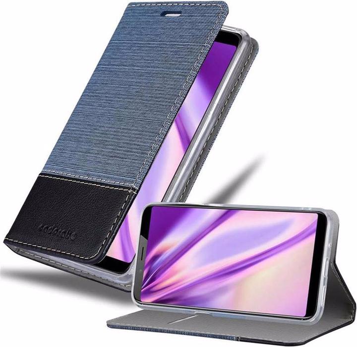 Produktbild Cadorabo Book Jeans Optik Cover (ZTE Nubia N3)