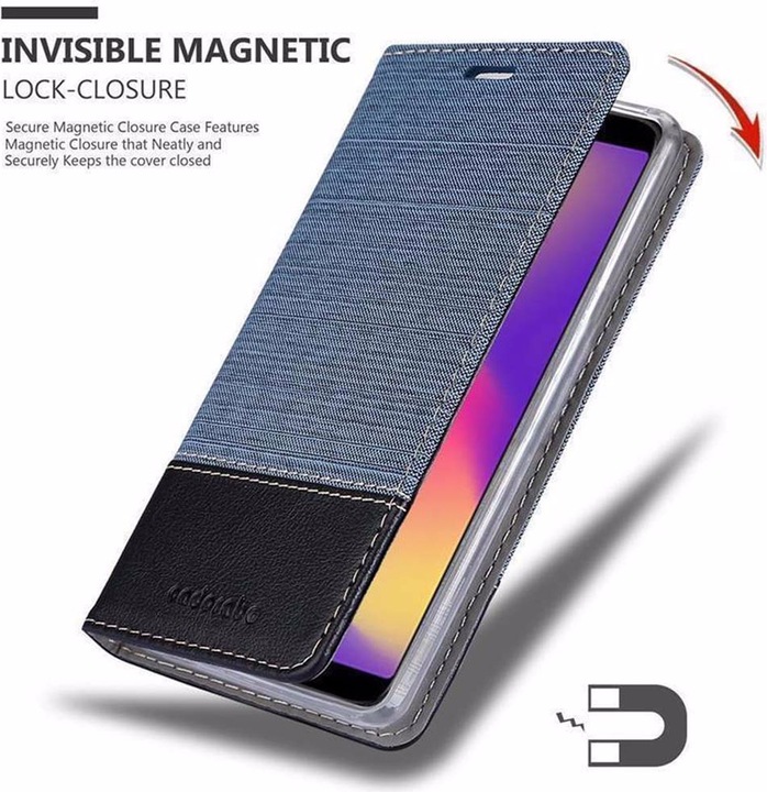 Image du produit Cadorabo Couverture look jeans Book (ZTE Nubia N3)